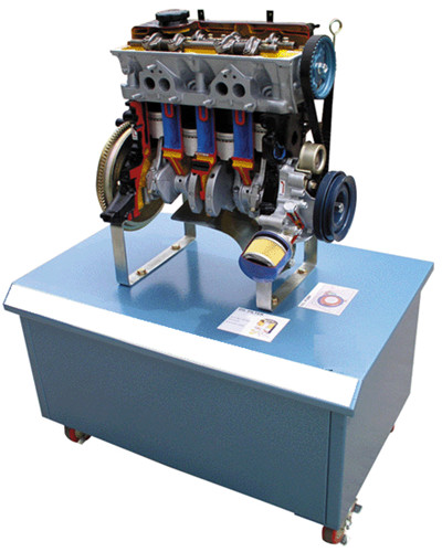 SG-JP06电控汽油发动机解剖演示台（柜式）