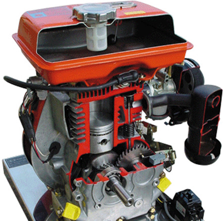 SG-JP23单缸柴油发动机模型