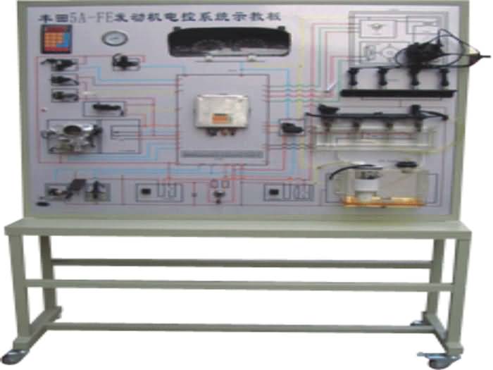 丰田5A-FE发动机电控系统示教板