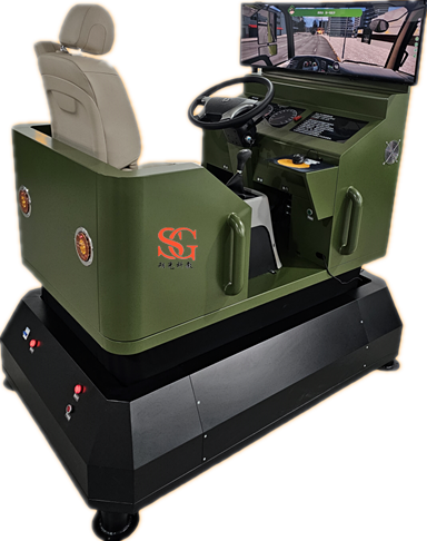 SG-049型 动感六轴单座单屏汽车驾驶模拟器