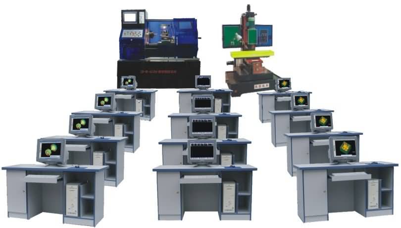 SGM-760B多媒体网络型数控机床机电一体化培训系统